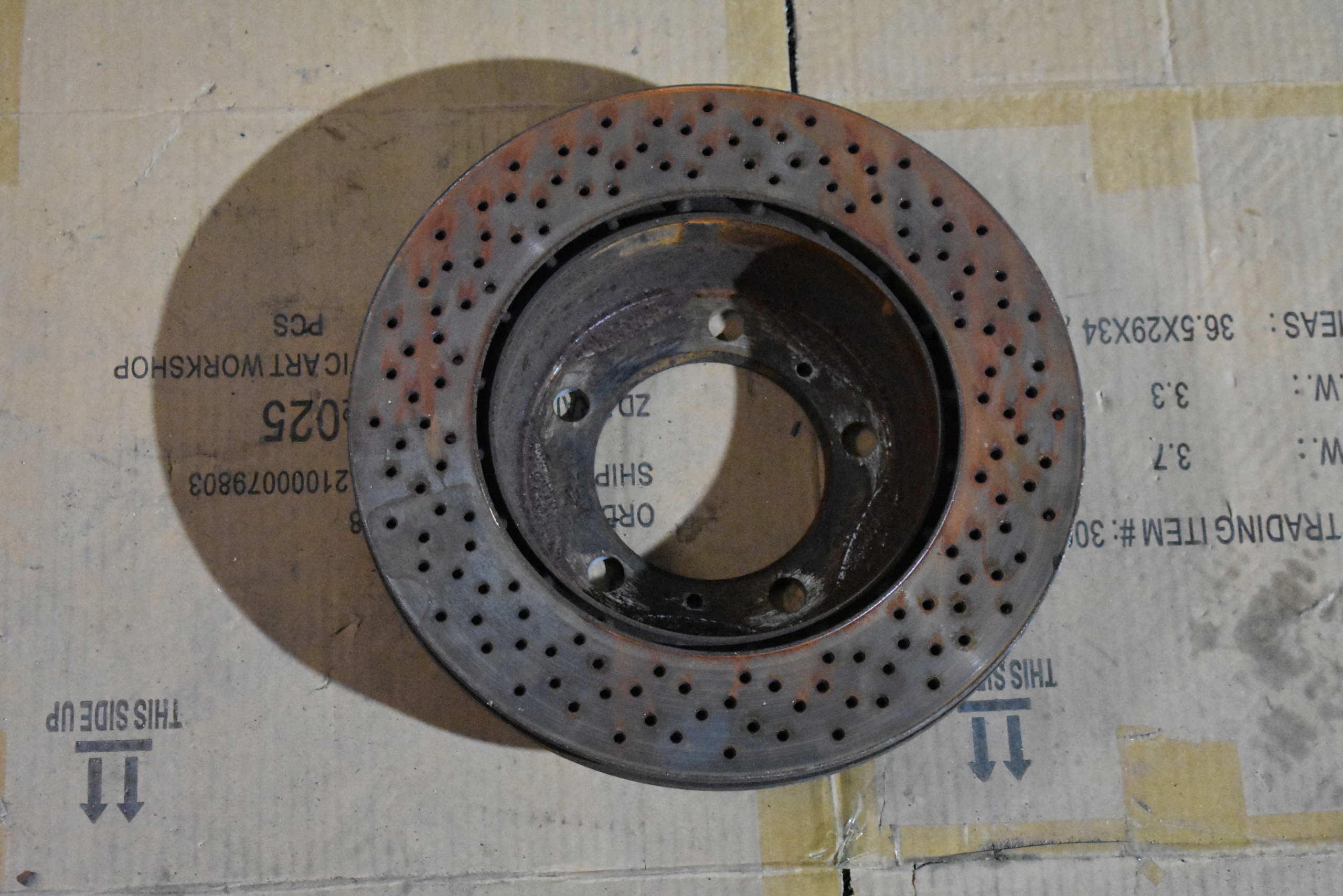 disc brake rear PORSCHE 981 982 718 2.0i 1