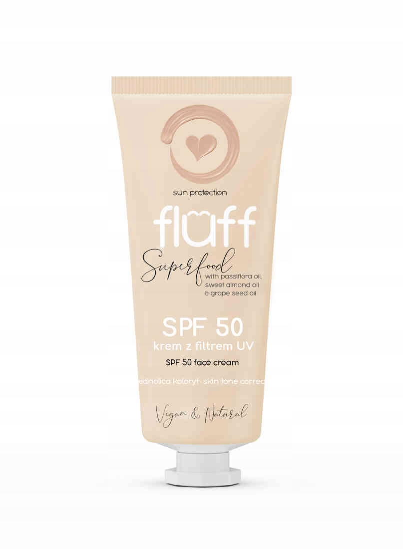 Fluff Krem z Filtrem Wyrównujący Koloryt SPF50