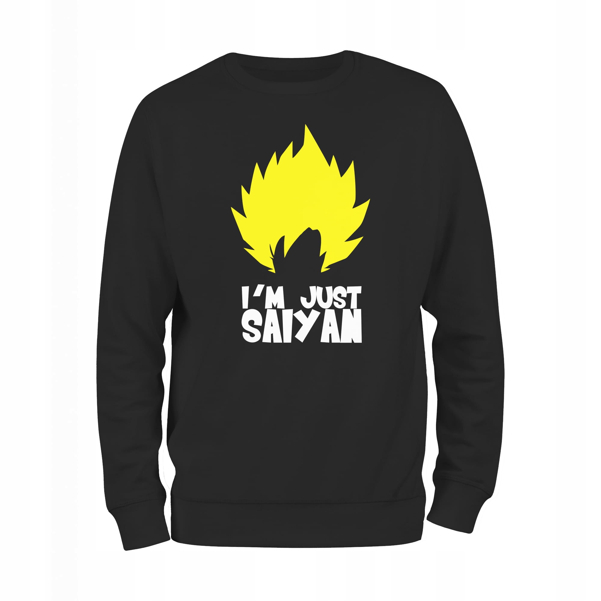 

#dragon Ball I'M Just Saiyan bluza męska
