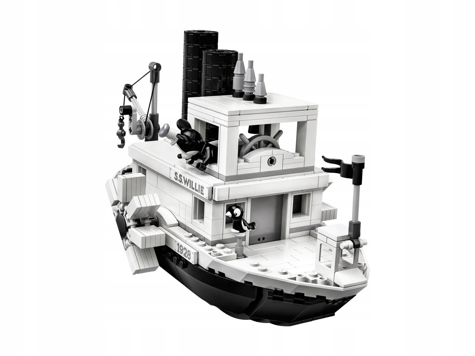 LEGO Ideas - 21317 Parowiec Willie - Nowe Bohater / Bajka Myszka Mickey