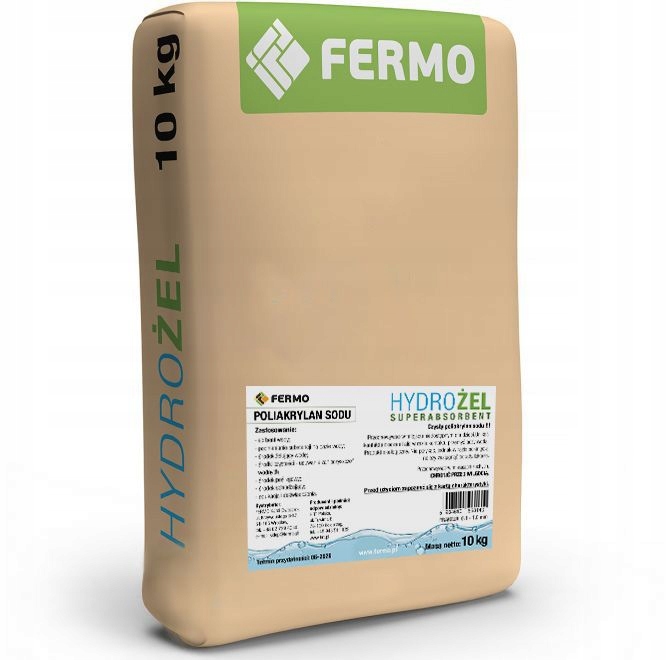 Superabsorbent zatrzymujący wodę hydrożel 15kg