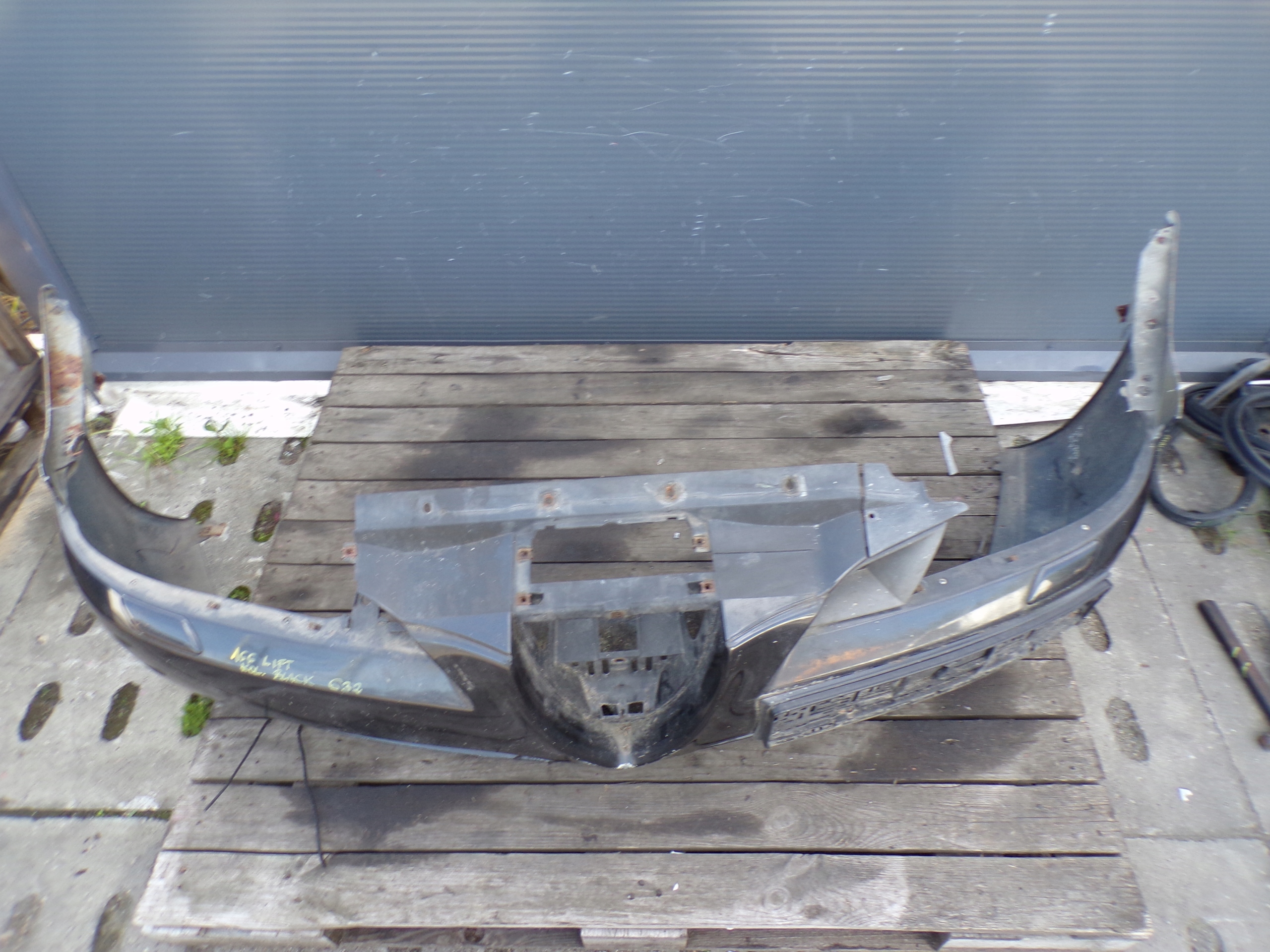 front bumper front ALFA ROMEO 166 LIFT SPRZYSKIWACZE colour BLACK 632