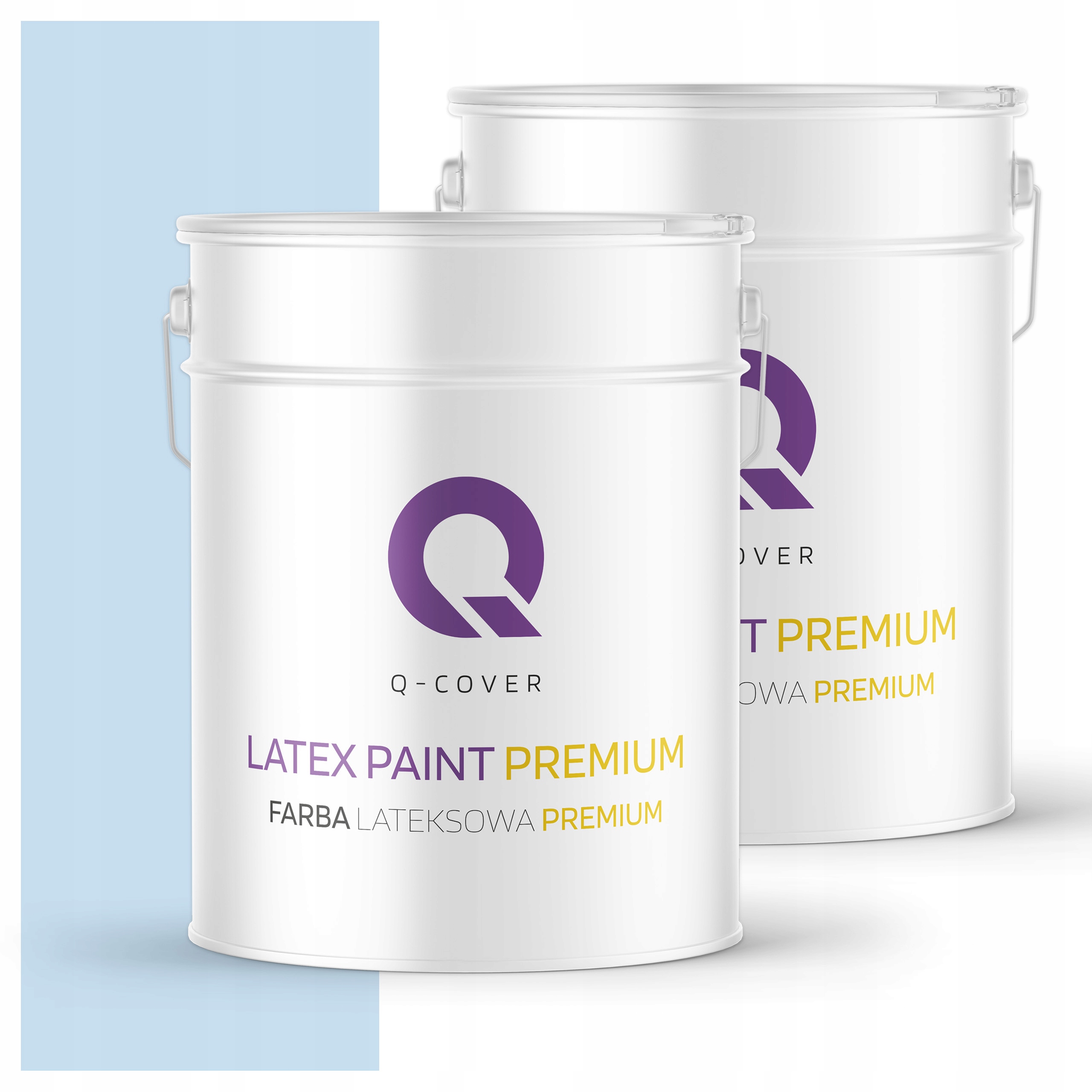 Umývateľná farba na steny stropov 10L Hlboká matná modrá H0169