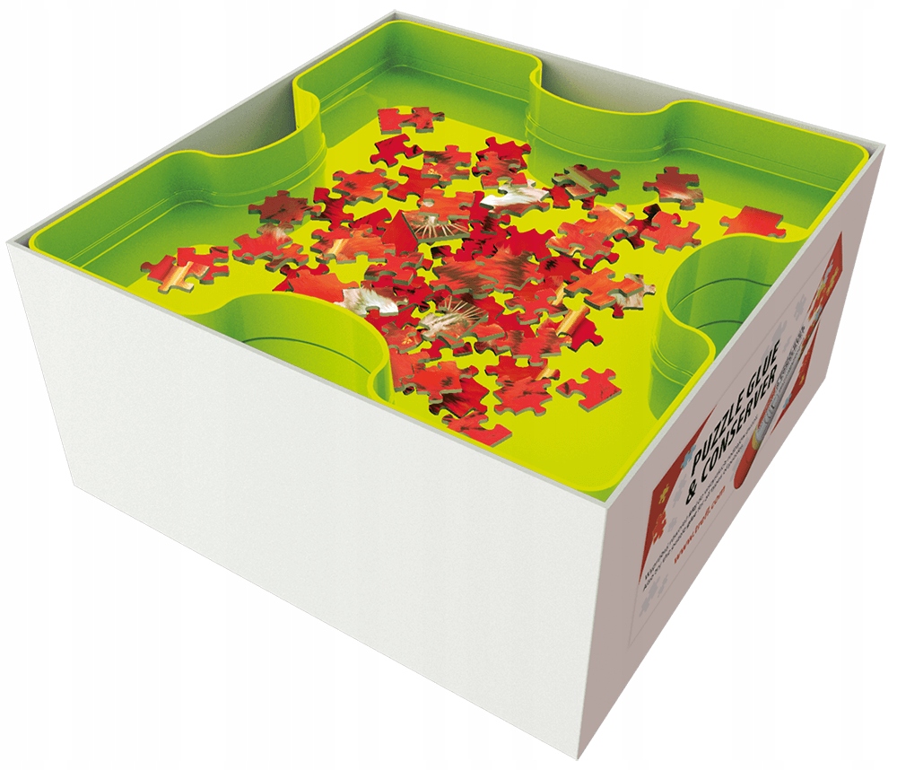 TREFL Sorter do Puzzli | Pudełka na Puzzle |6 szt. Materiał plastik