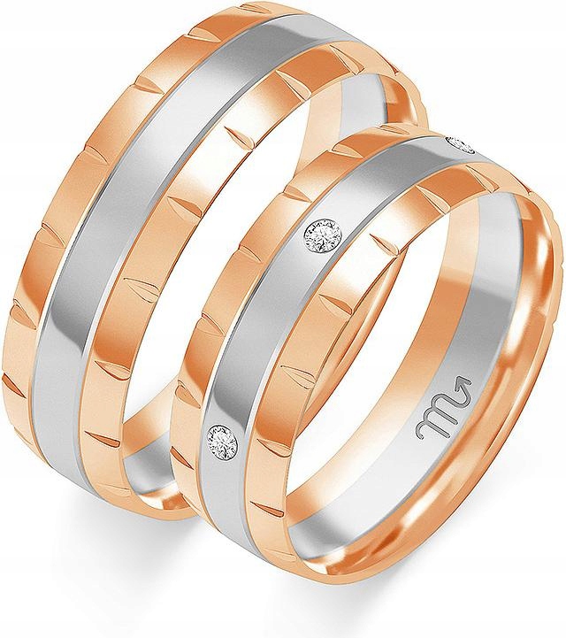 Růžový snubní prsten svatební slavnost 585 vel. 23 24 25 na svatba pro muže 14k