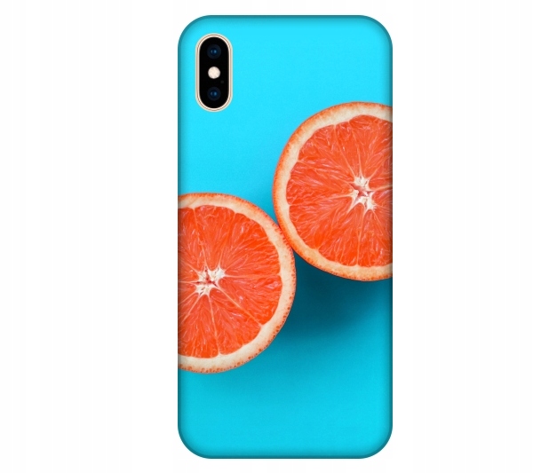 

Etui pokrowiec iPhone Xs Max Pomarancz owoc