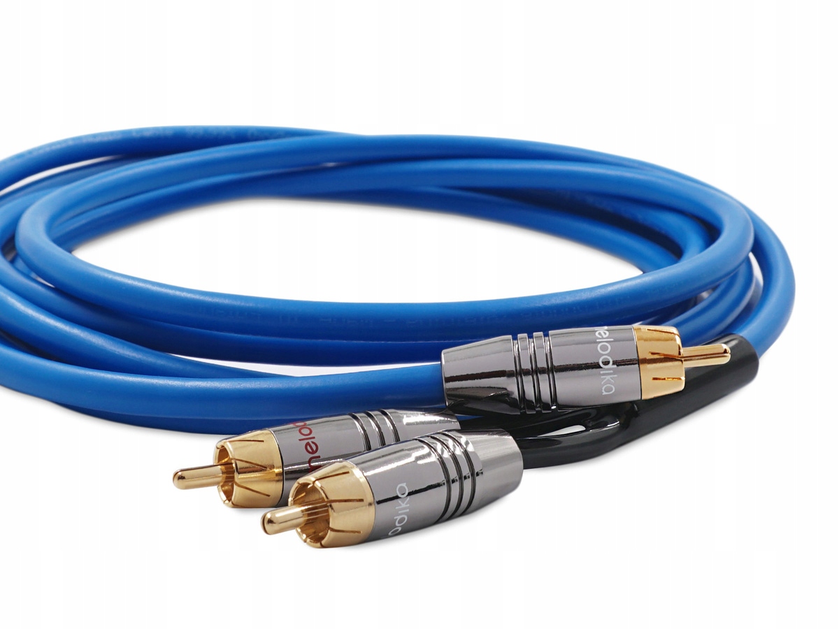 Melodika SBSWY150 Kabel do subwoofera typu Y (1xRCA-2xRCA) Sky Blue - 15m Marka Melodika