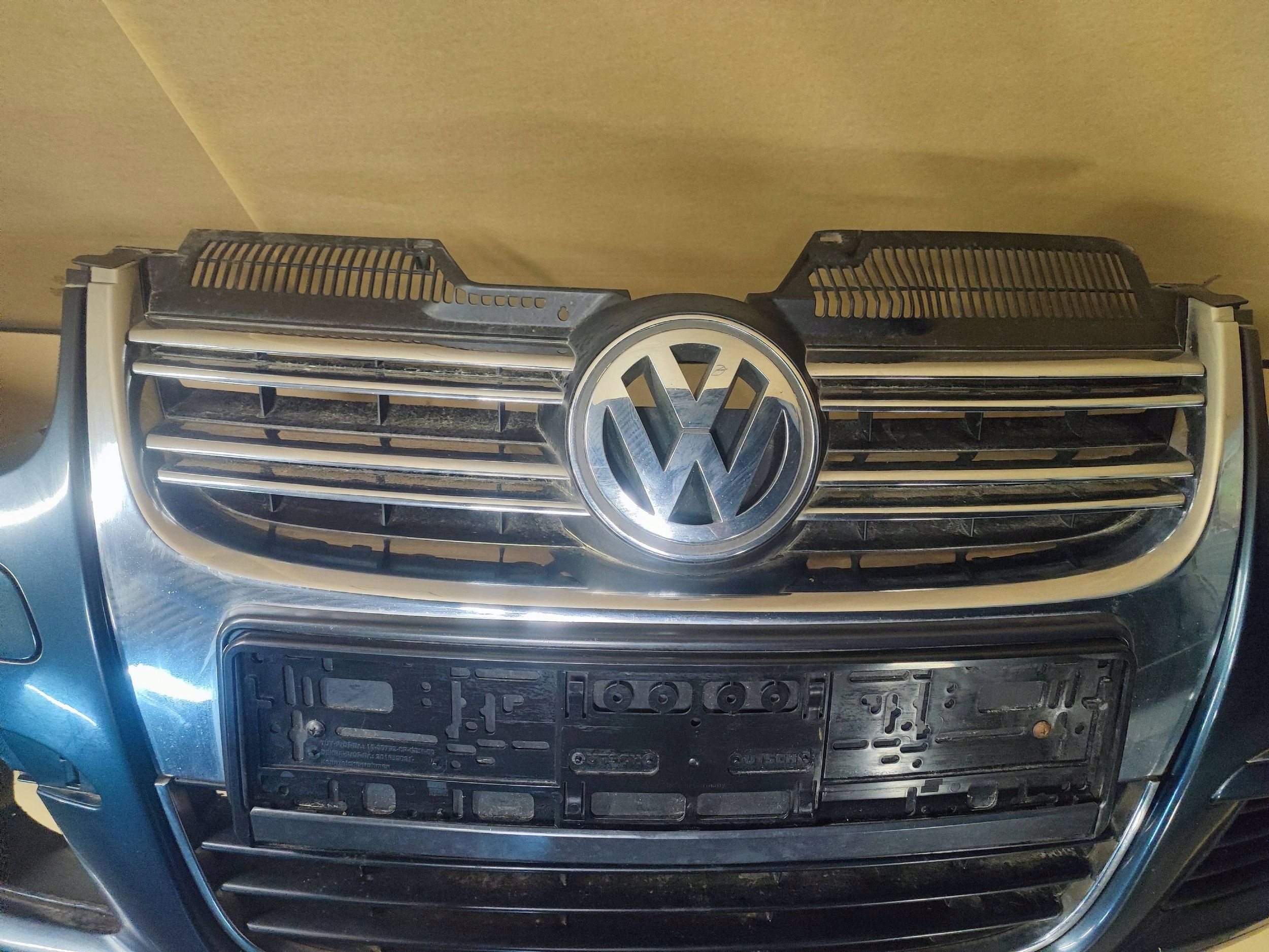 VW GOLF V KOMBI JETTA bumper front front grill washers fog lights kpl LC5F