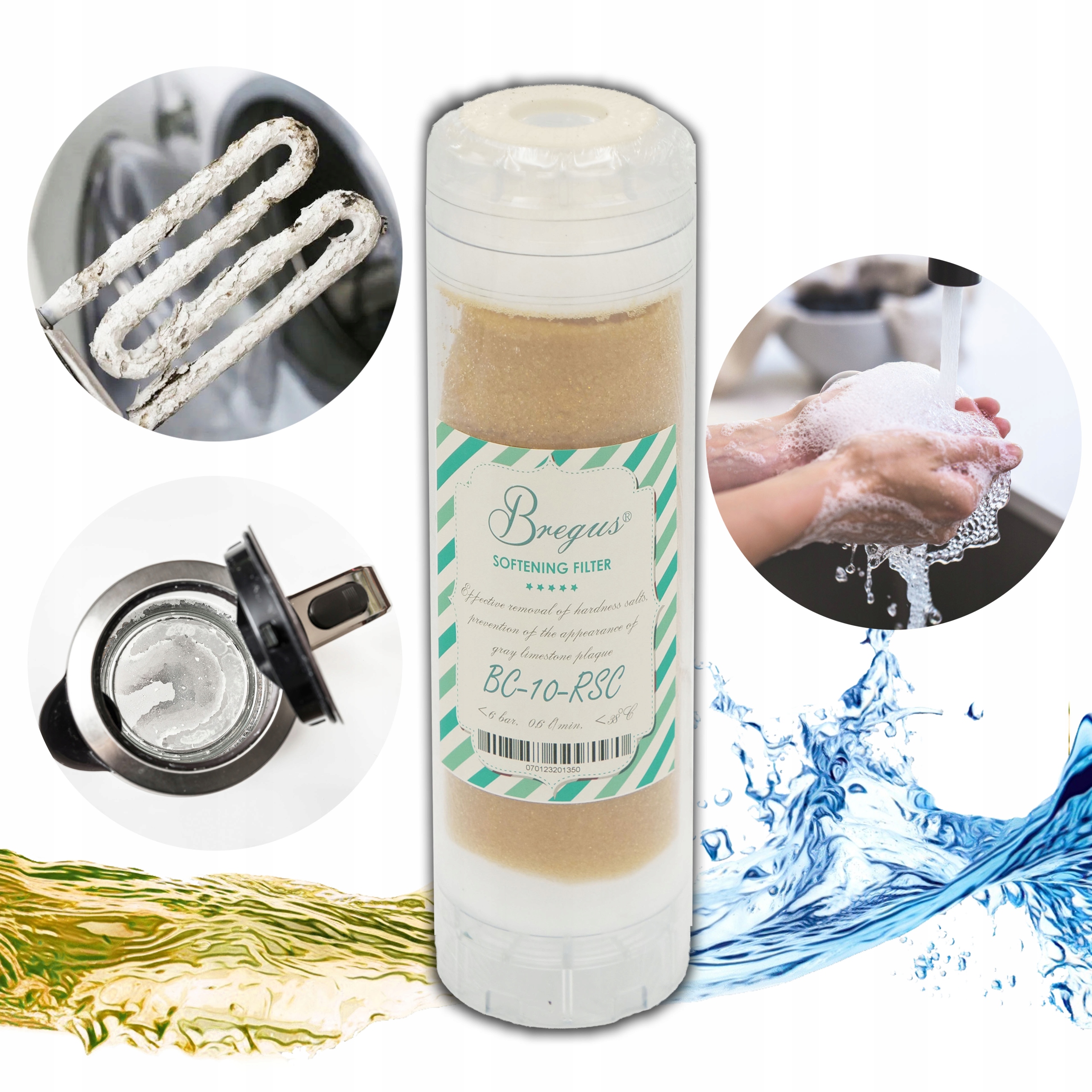 2-STOPNIOWY FILTR WODY: WSTĘPNY+ZMIĘKCZACZ Rodzaj filtr