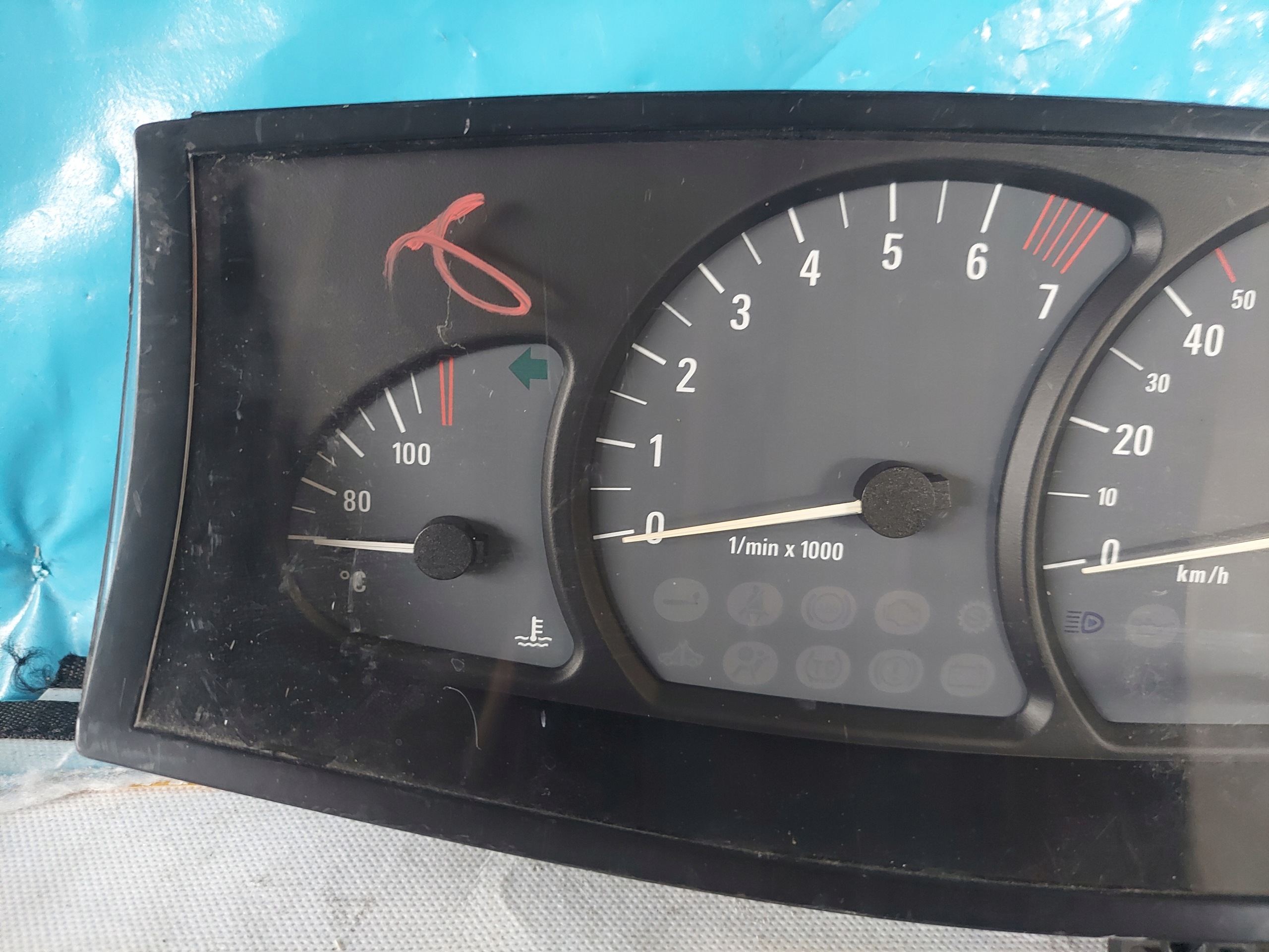 dials clock OMEGA B 2,2 16V 09228408AA