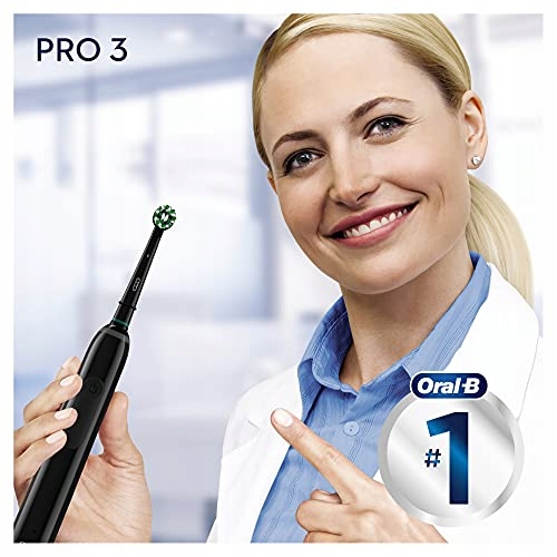 ORAL-B PRO 3 3000 SZCZOTECZKA ELEKTRYCZNA 3 TRYBY KONTROLA NACISKU CZARNA — miniatura 8