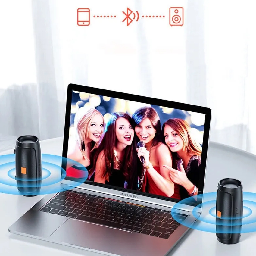 GŁOŚNIK BEZPRZEWODOWY BLUETOOTH RADIO BASS CHARGE Komunikacja Bluetooth