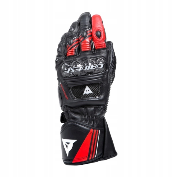 MOTOCYKLOWE RĘKAWICE SPORTOWE SKÓRZANE DAINESE DRUID 4 BLACK/RED rozm. XXL EAN (GTIN) 8051019426321