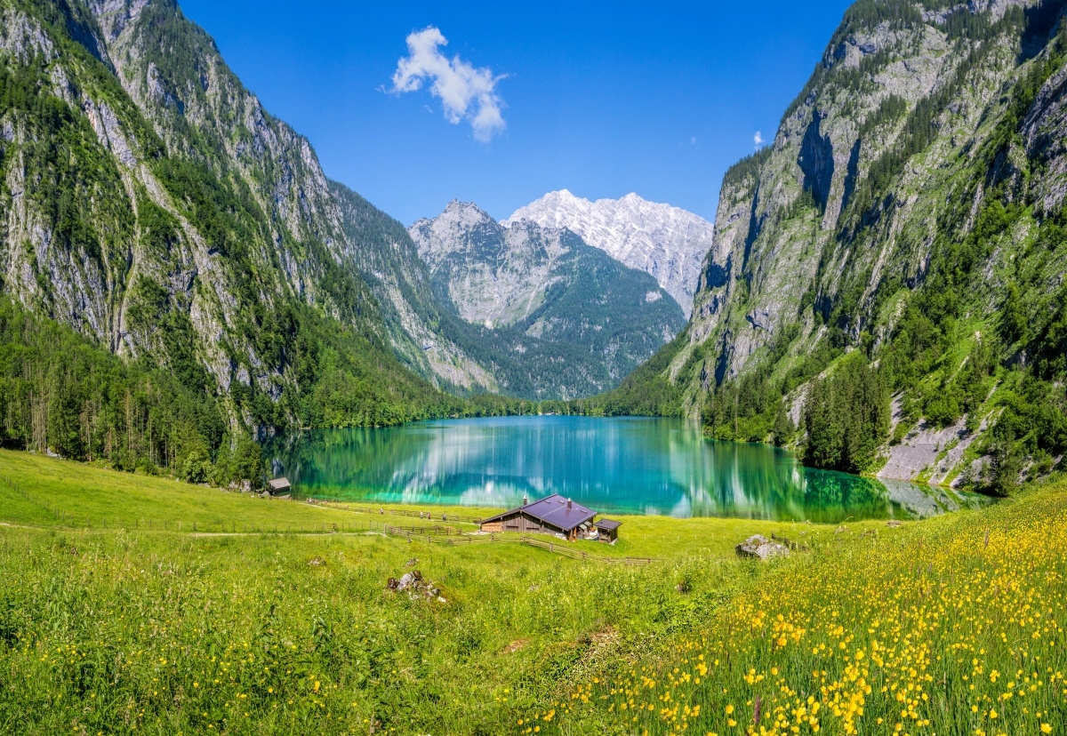 

Fototapeta Flizelinowa Obersee Konigssee 152x104