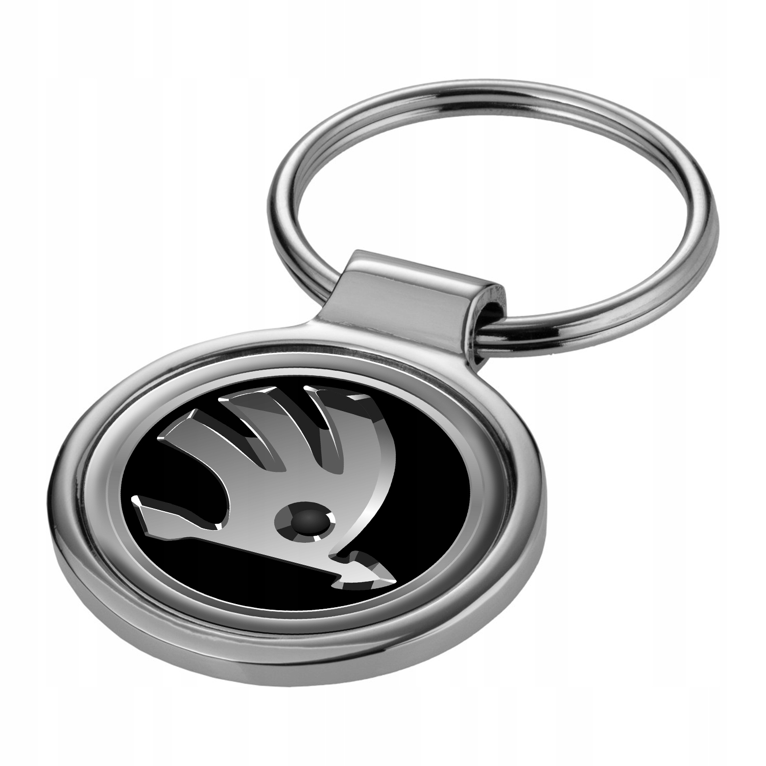 3D BRELOK Breloczek Zawieszka do Kluczy z Logiem Samochodu SKODA PREZENT Długość (cm) 9.4 cm