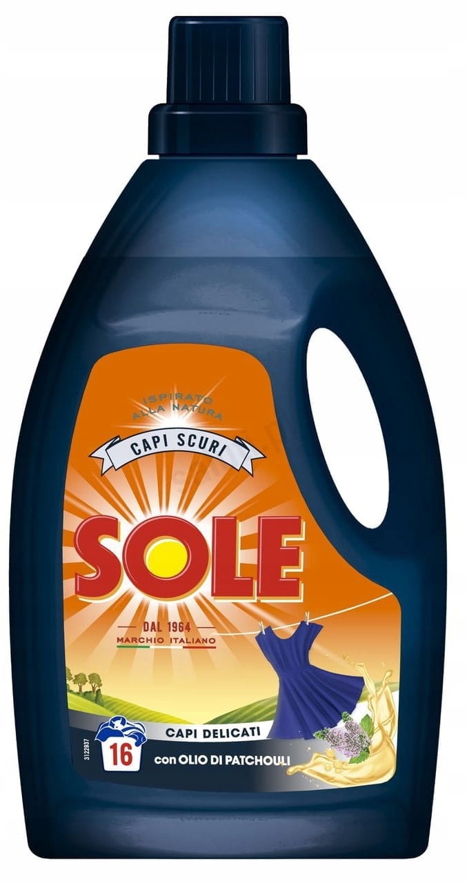 

Sole płyn do prania Ciemne Tkaniny 1000 ml
