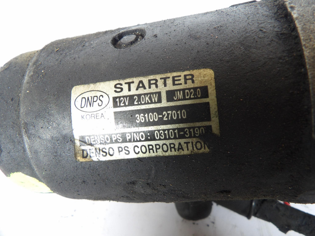 HYUNDAI SANTA FE II 2.2D starter 36100-27010