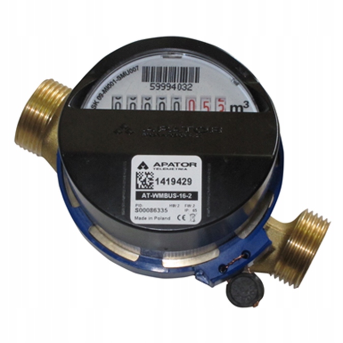 

Wodomierz Smart+ DN15 z nakładką radiową l.2022