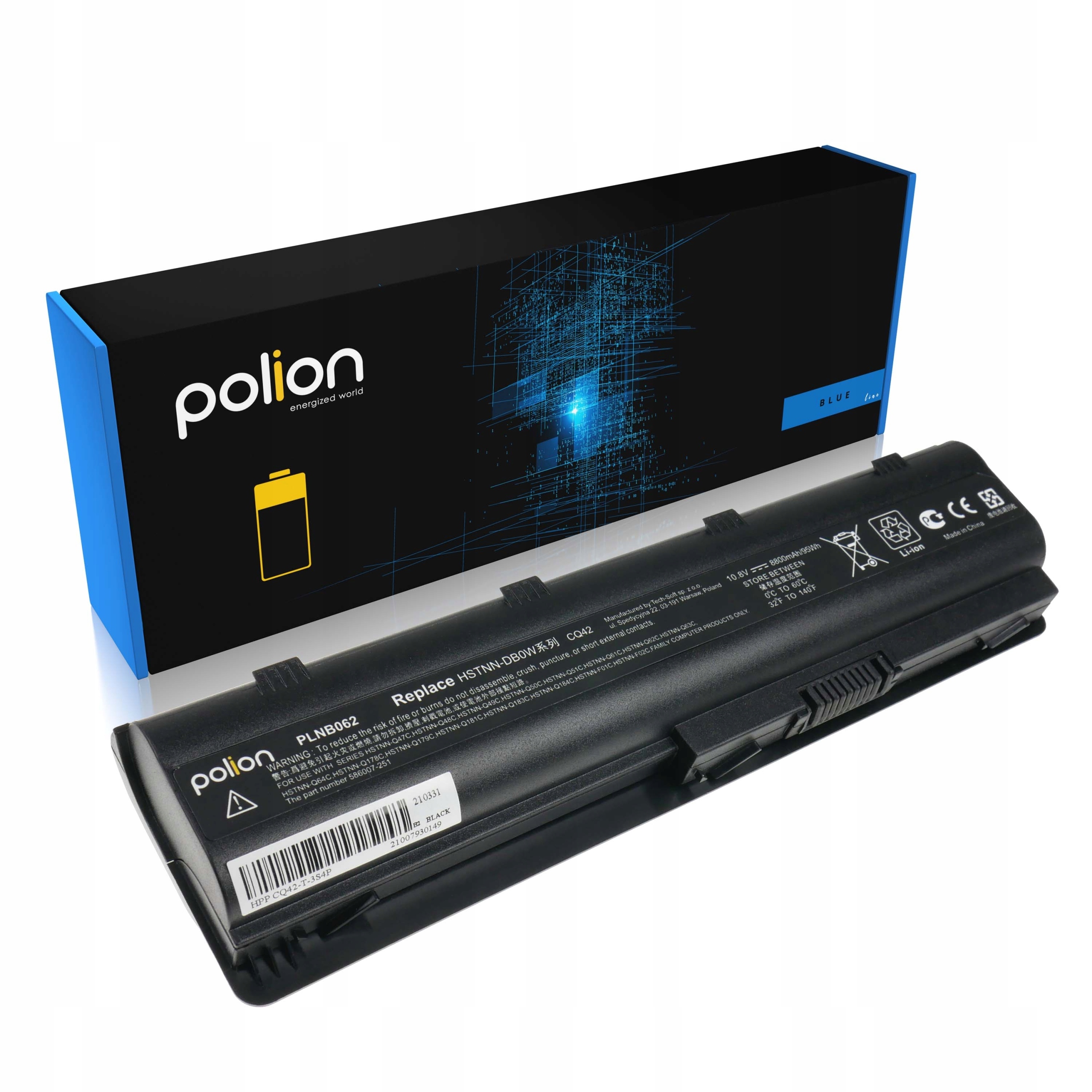 Baterie 8800 mAh pro Hp 245 250 430 435 450 650 655 Compaq 430 450 630 650