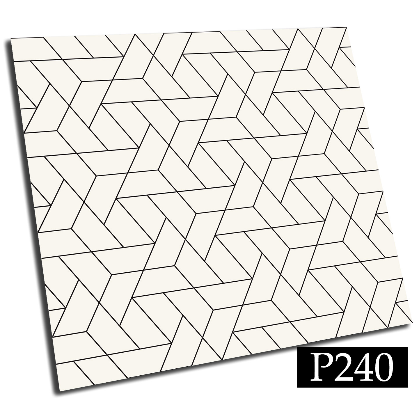 Kafelki PCV samoprzylepne 25cm Geometryczne Linie