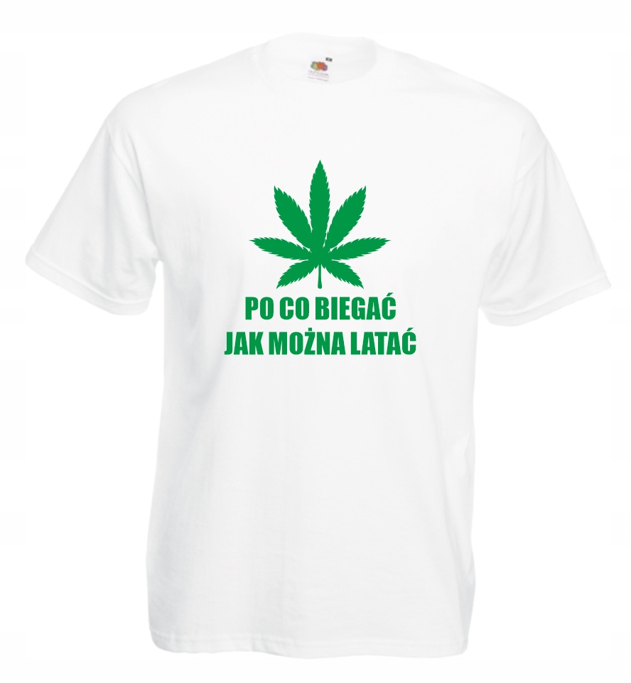 

Koszulka męska Po Co Biegać Jak Można Latać L