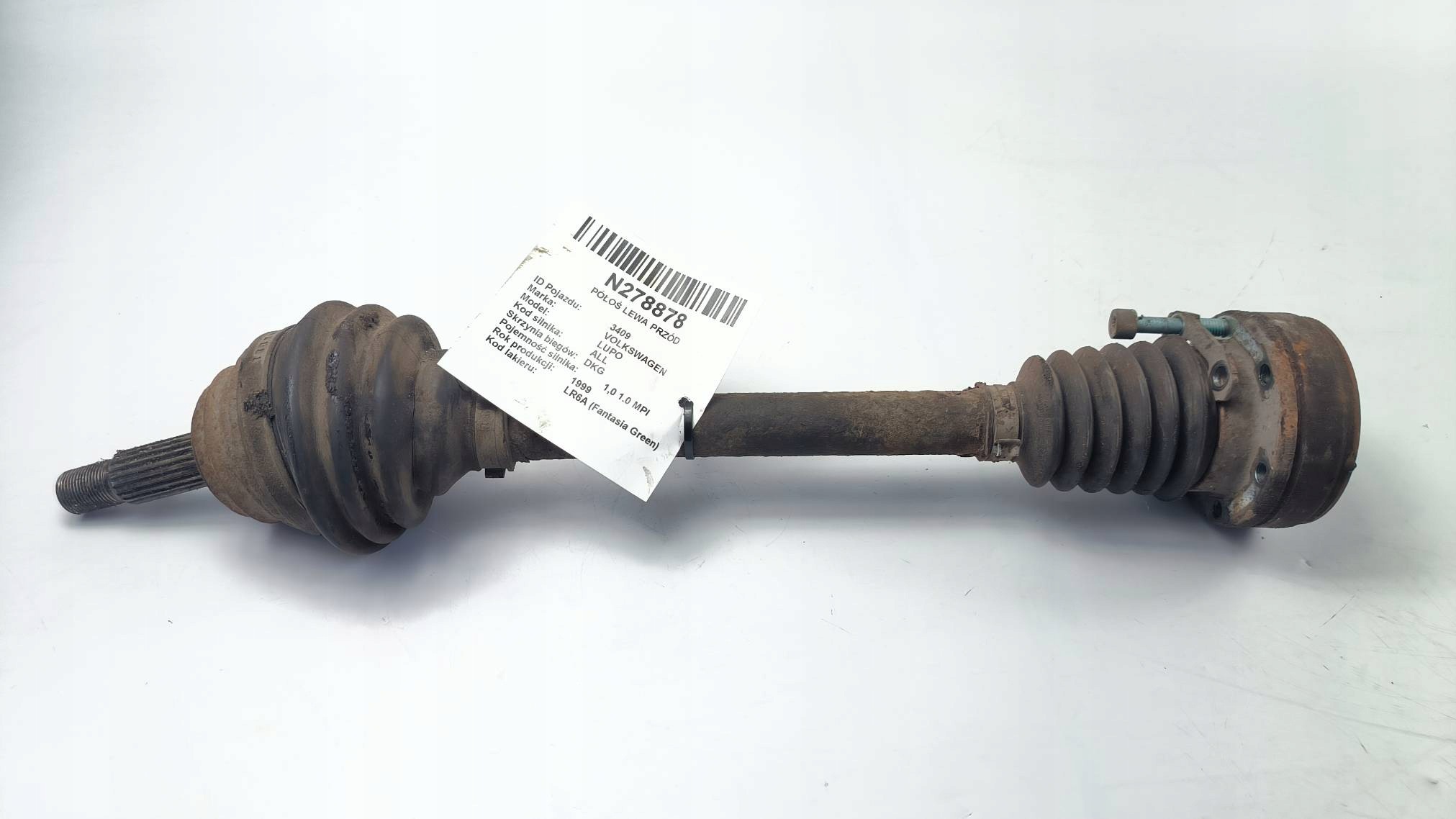 semi-axis left front VOLKSWAGEN LUPO