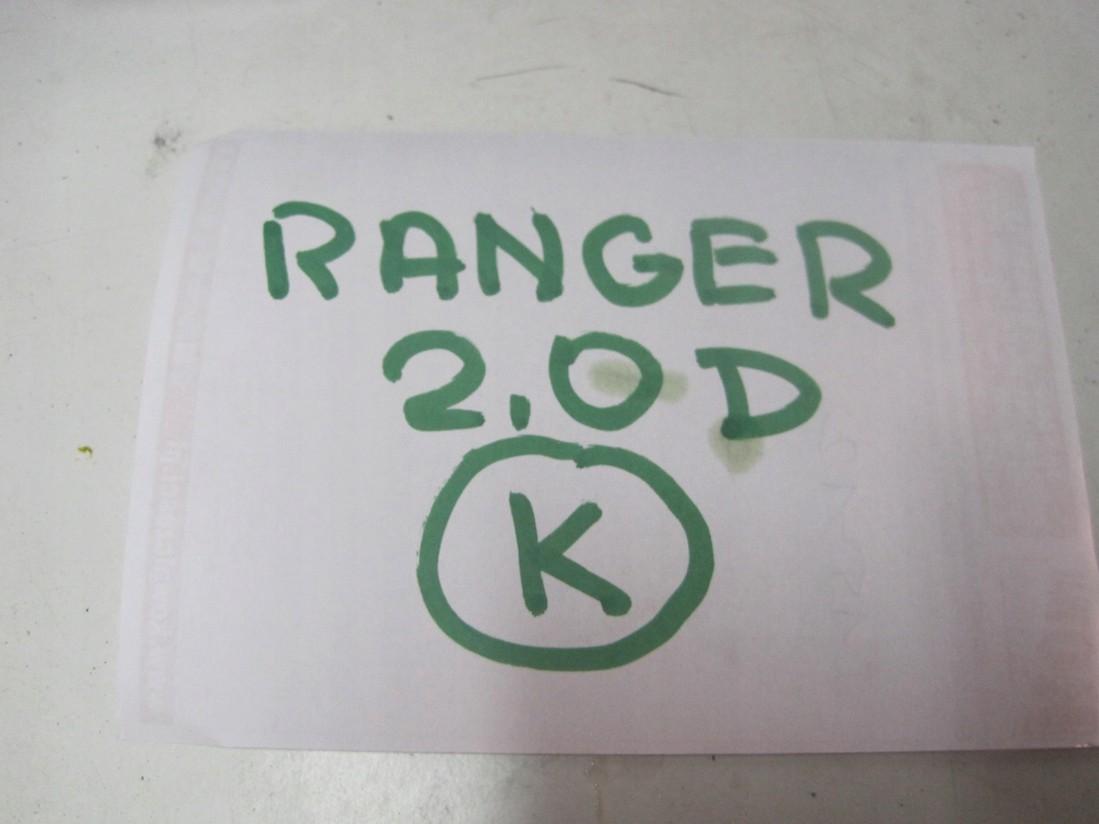 hadice vody FORD RANGER IV 2,0D