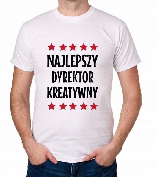 

koszulka Najlepszy Dyrektor Kreatywny prezent