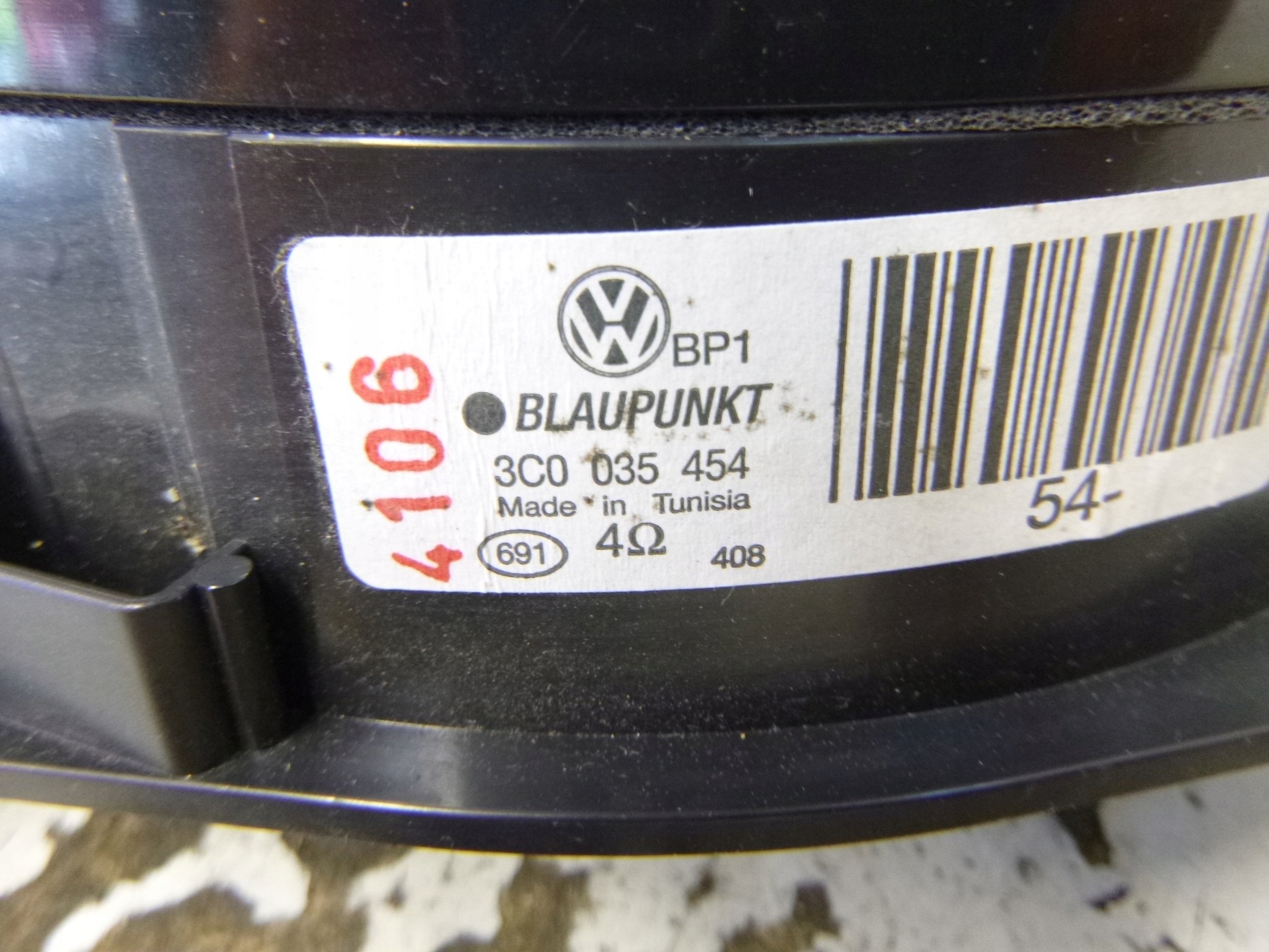 speaker door right front VW Passat B6 3C0035454 Blaupunkt