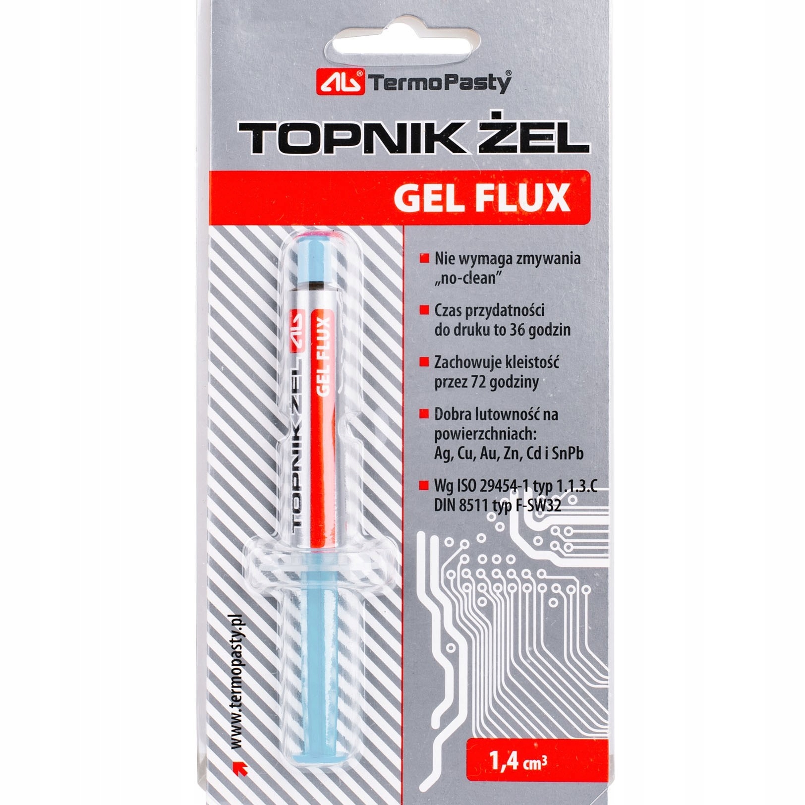 

Topnik Żel Gel Flux 1,4CM3 No Clean Do Lutowania