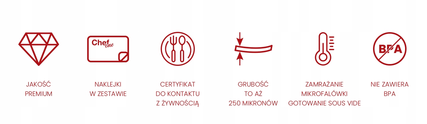 ChefOne ПЛІВКА-ПЕЧАТКА В РУЛОНІ 30см 6м +NA Бренд ChefOne