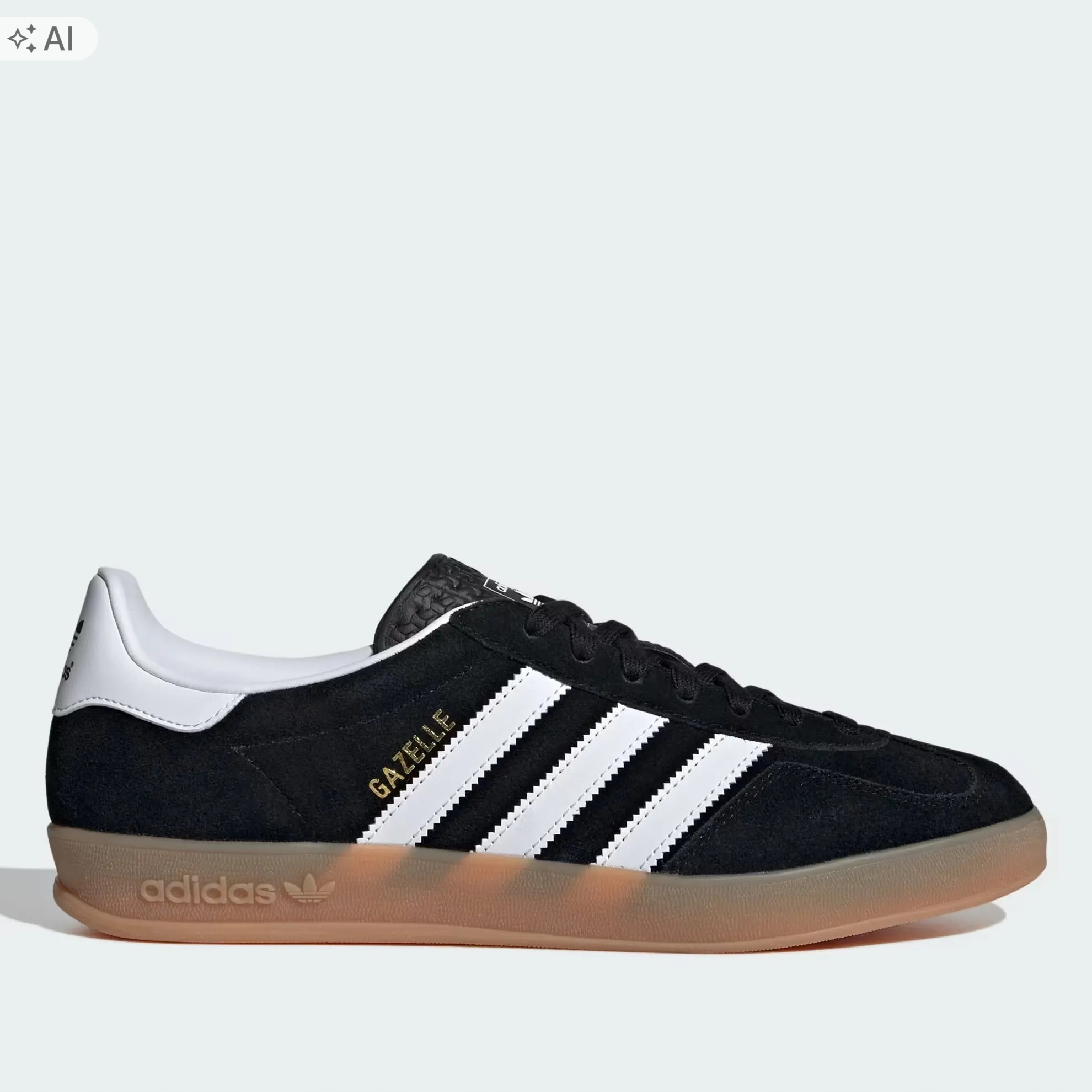 Adidas Gazelle Indoor Pánské Sportovní Boty Černé Kožené 40 U3A