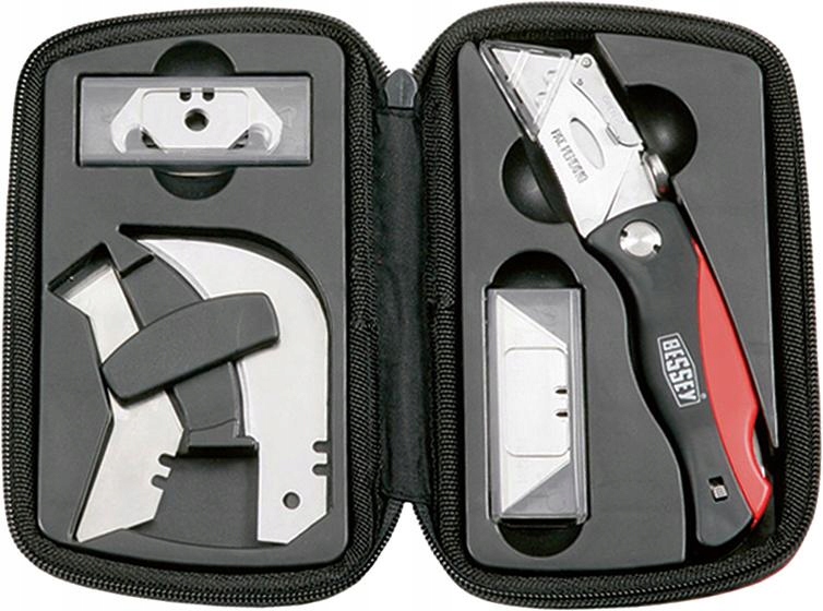 Sady nožů skládacích V Pouzdru z nylonu Bessey