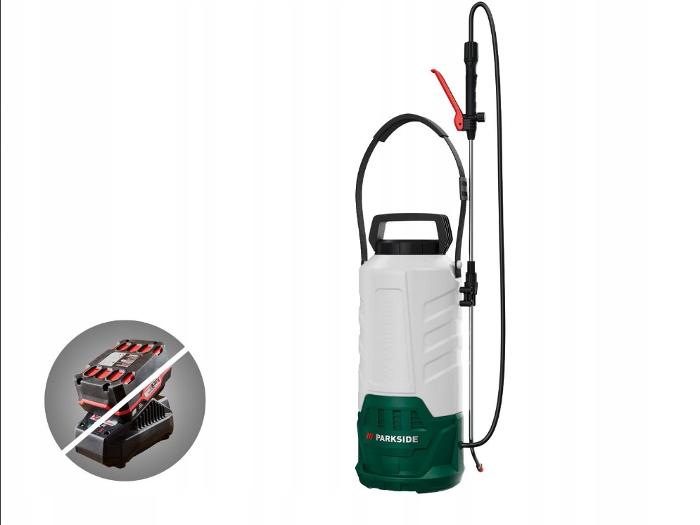 Opryskiwacz akumulatorowe Parkside 5 l