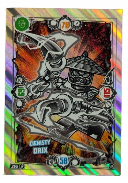 KARTA LEGO NINJAGO Seria 10 Numer 265 - Stan: Nowy 19.99PLN