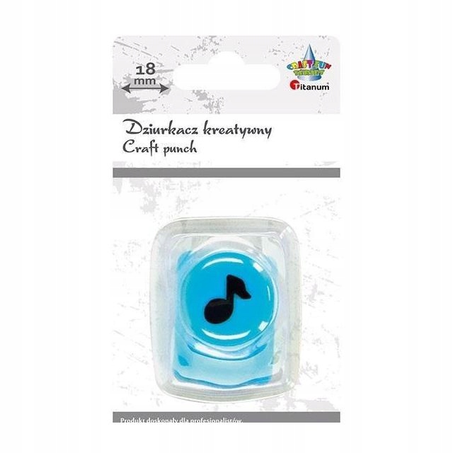 DZIURKACZ Z MOTYWEM 18MM NUTA