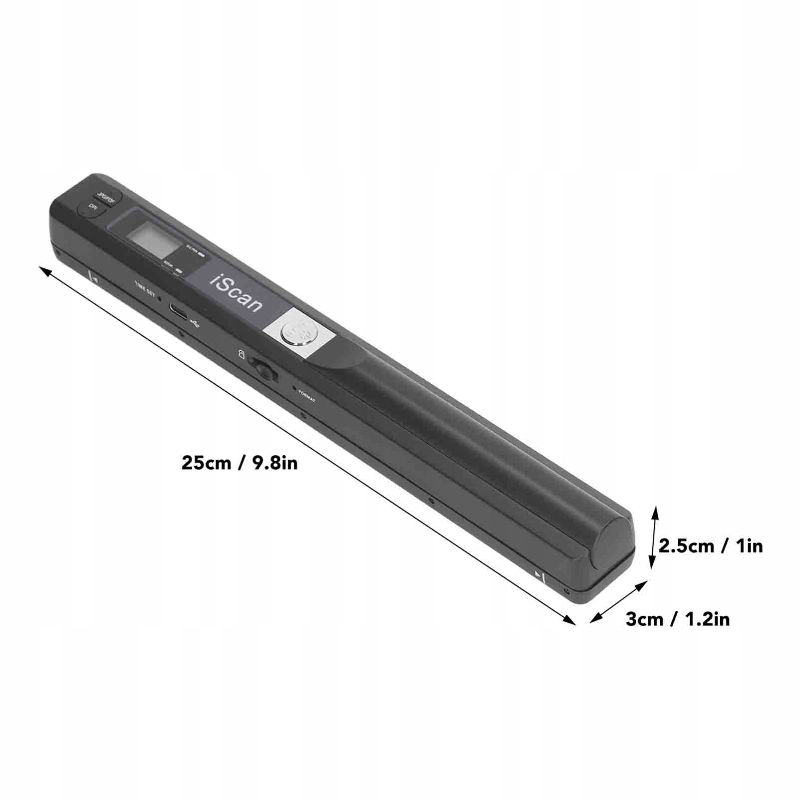 PRZENOŚNY SKANER RĘCZNY MOBILNY A4 900DPI Marka bez marki