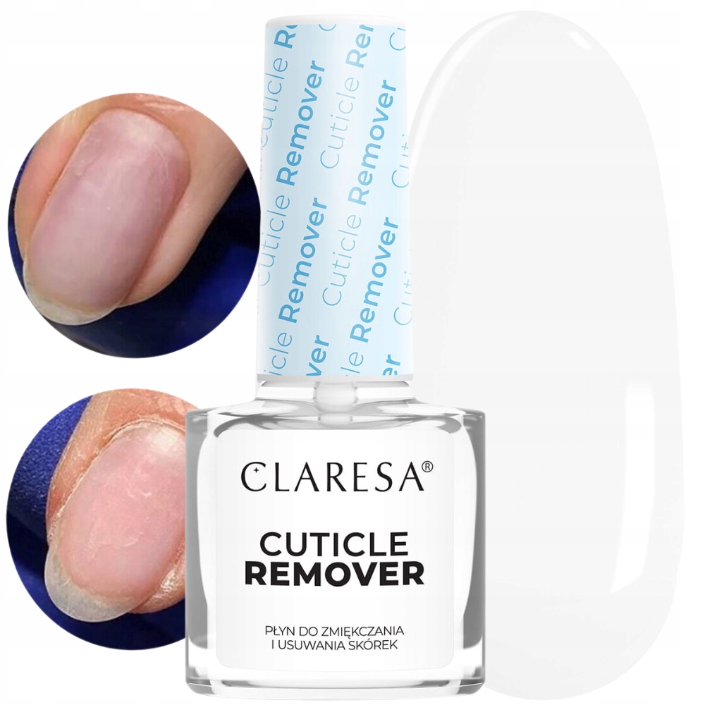 Claresa Cuticle remover Płyn do zmiękczania i usuwania skórek paznokci