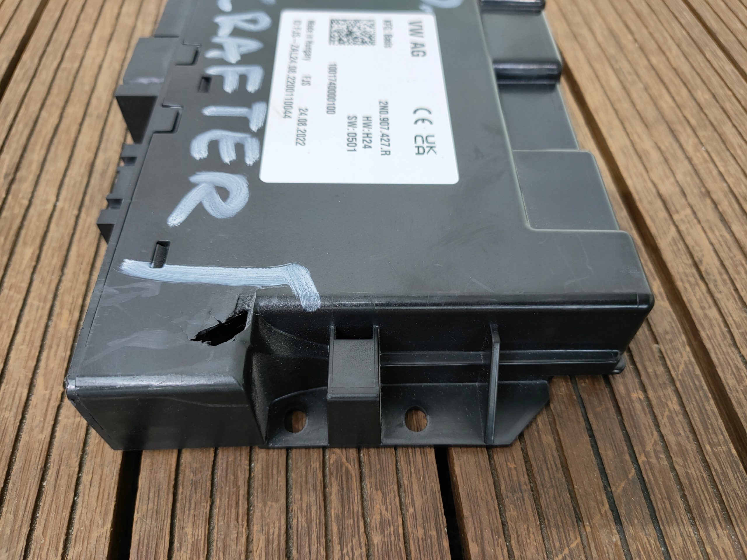 VW CRAFTER II MAN TGE 20-24 module control unit 2N0907427R OE