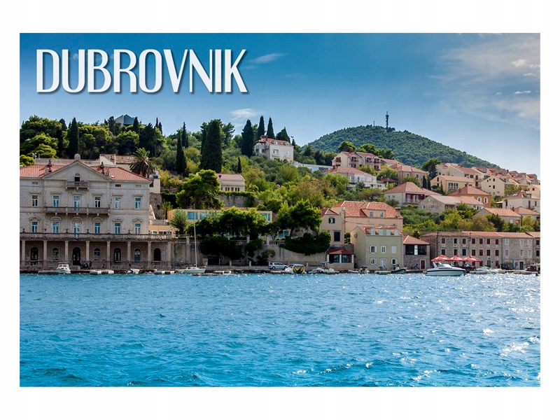 

Dubrownik Morze Adriatyckie Magnes na lodówkę