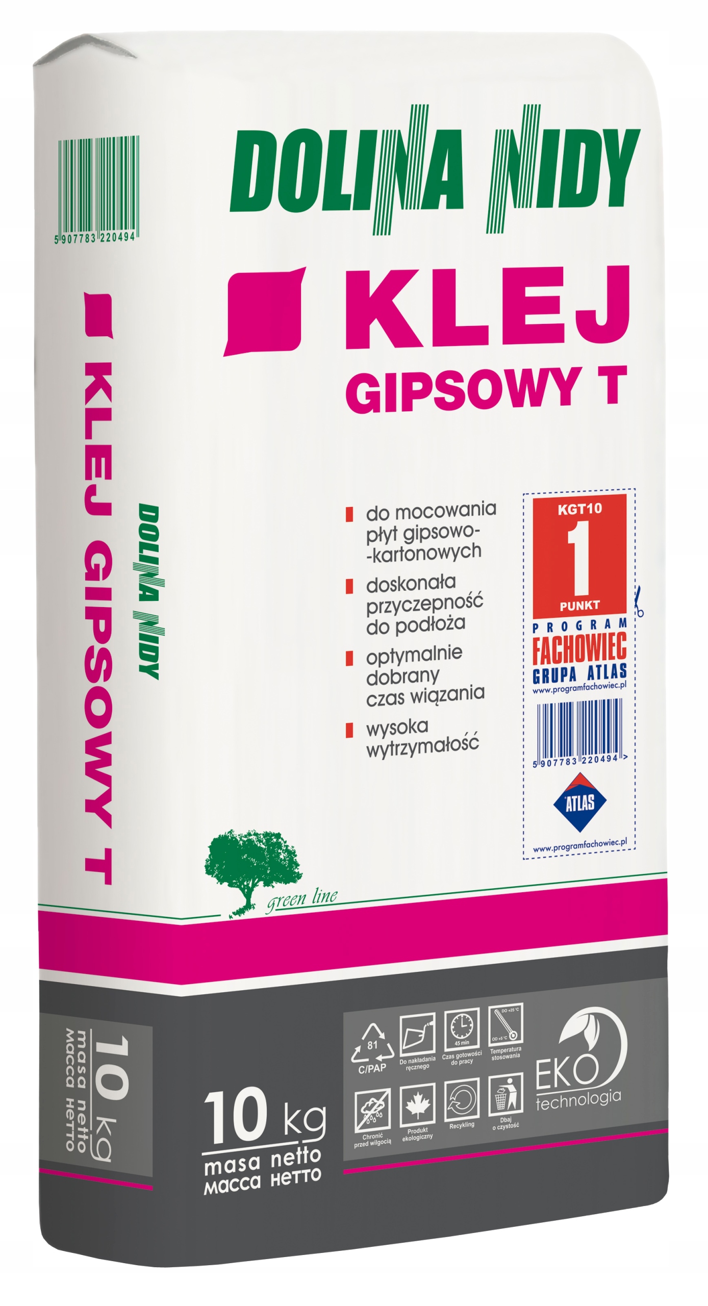 

Dolina Nidy Klej Gipsowy Typ T 10kg