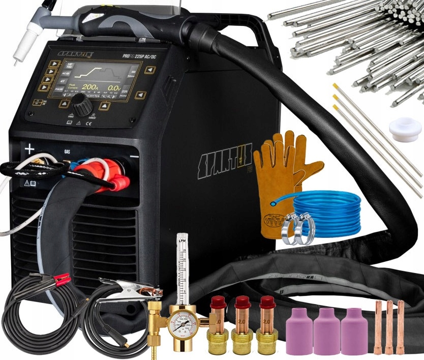 Svařovací stroj na hliník Spartus ProTIG 225 puls Acdc