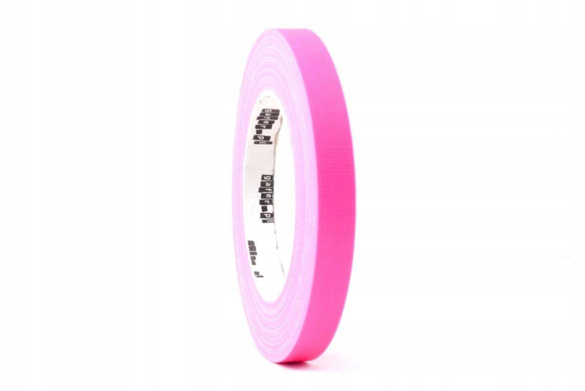 

12mmx25m lasotaśma fluorescencyjna różowa gaffa