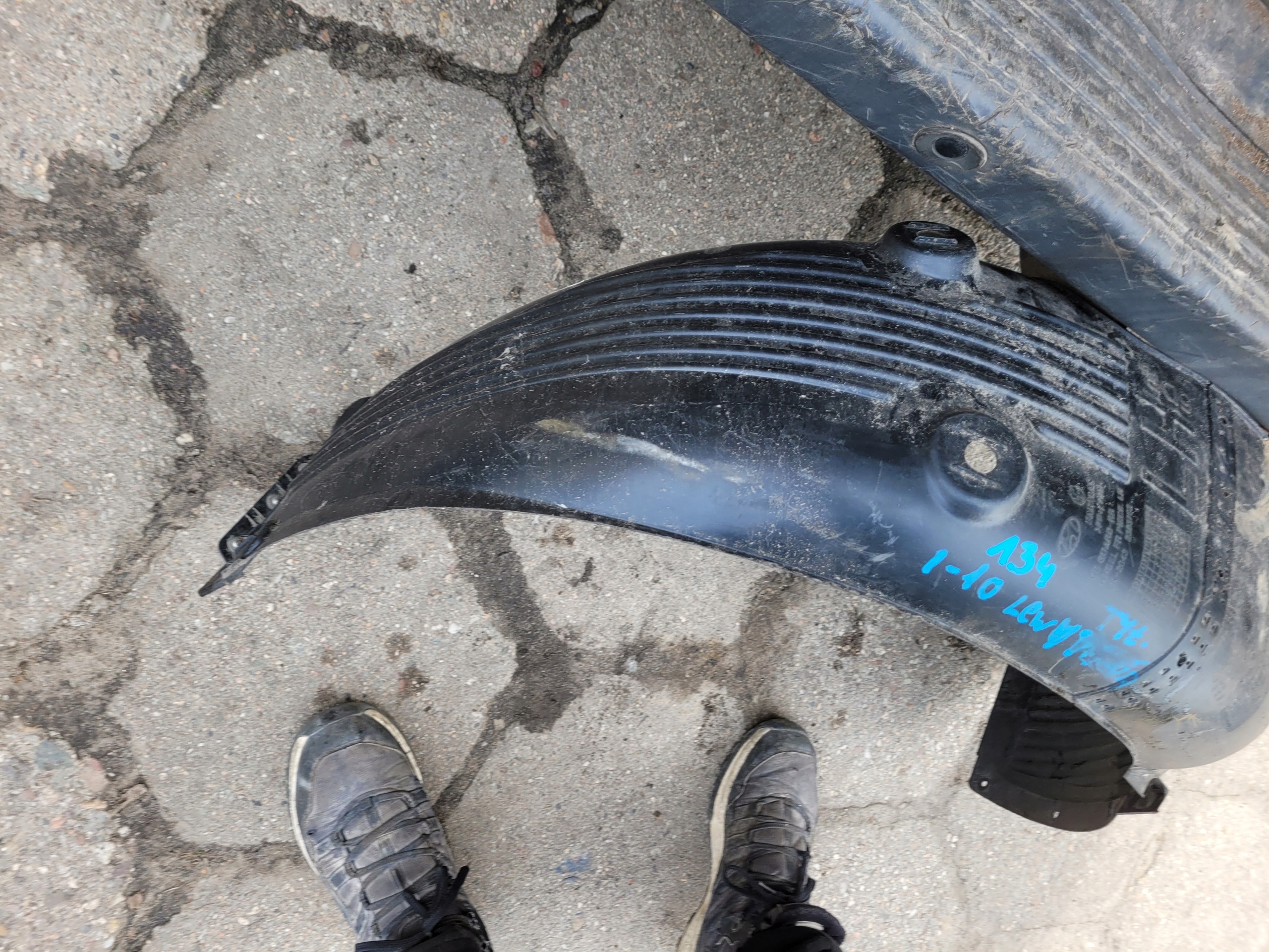 mudguard rear. rear part left HYUNDAI I20 and-20 LIFT