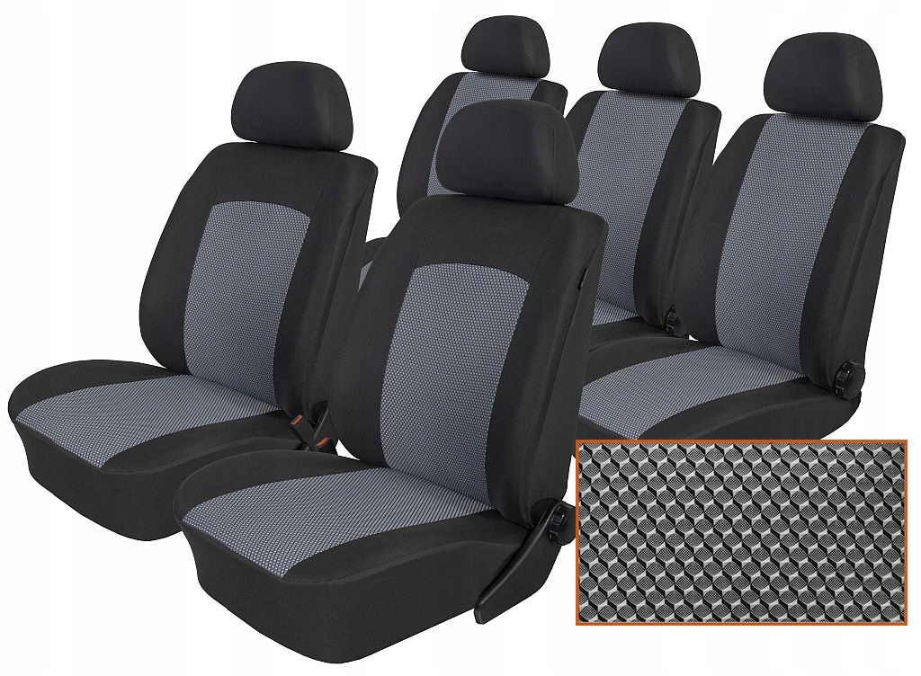 

Peugeot 807 2002-14 5 Osobowy Pokrowce Comfort T01