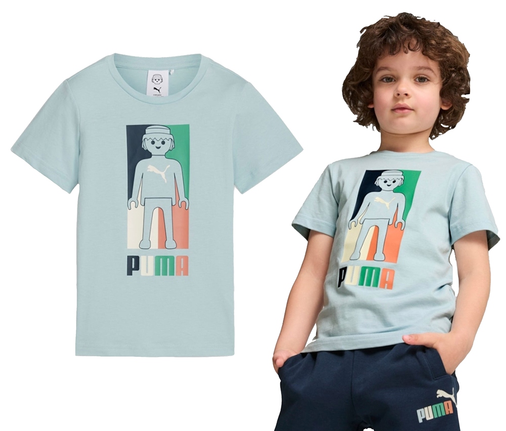 Koszulka dla małych dzieci Puma t-shirt Playmobil 627388 26 rozmiar 104