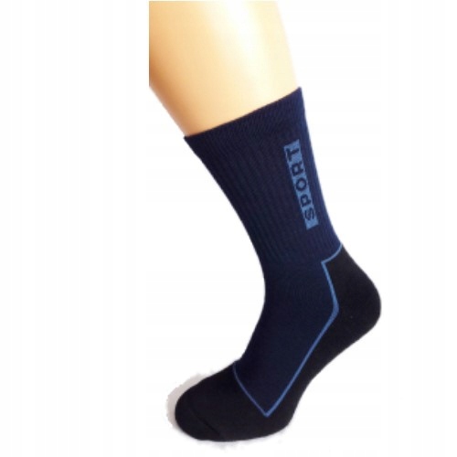 

Krystjan skarpety frotte FRSM-010 granat Sport