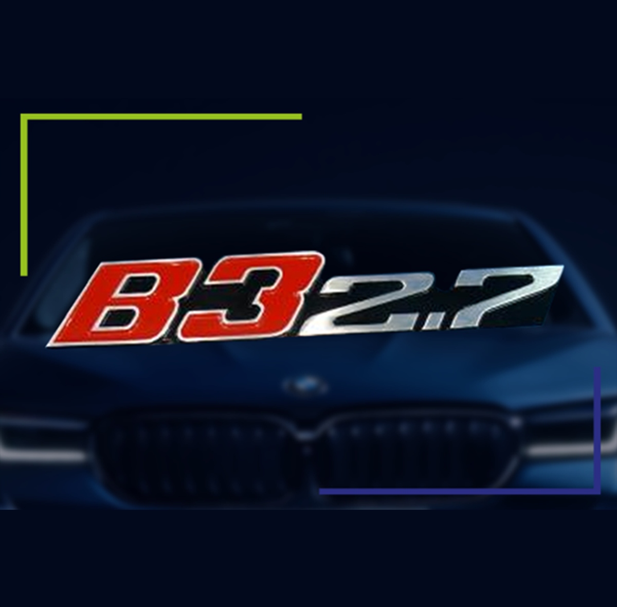 Originálny emblém Alpina B3 2.7