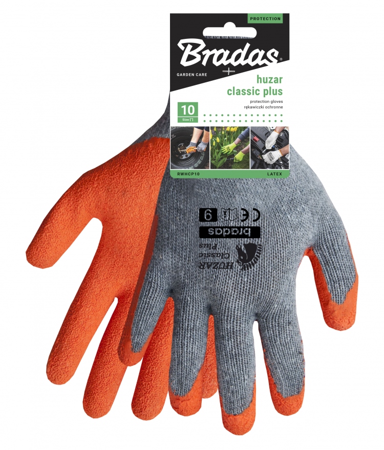 Rękawice HUZAR CLASSIC PLUS lateks r 9 RWHCP9 Rozmiar L