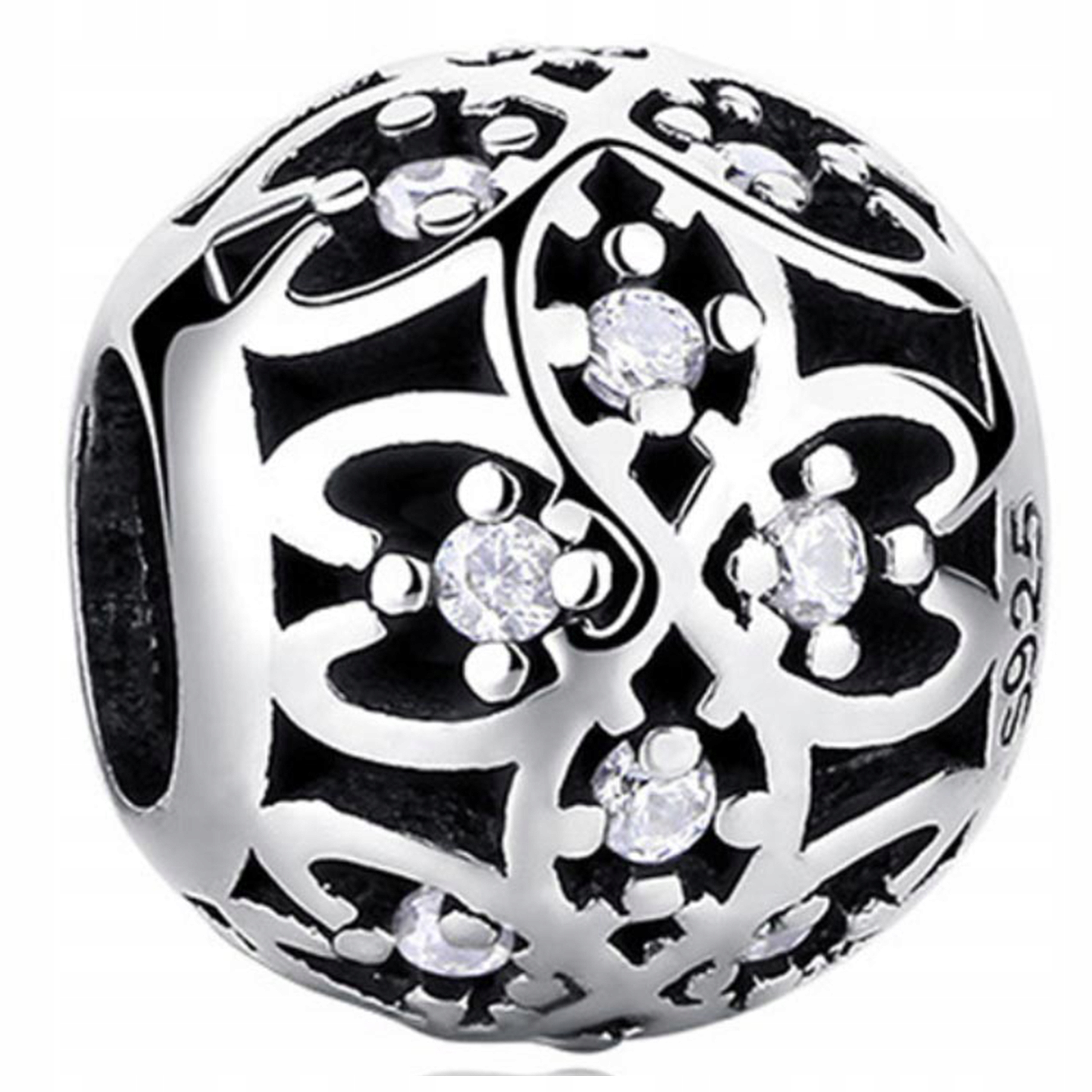 

Charms do Pandora zawieszka cyrkonie Srebro Ażur
